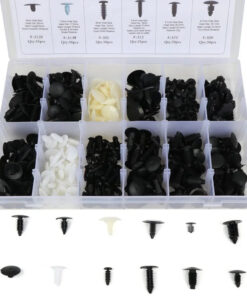 Auto Parts – Car Push Pin Rivet Trim Clip Panel Retainer Bundle for Ford -340 Pcs