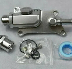Auto Parts – K Series Upper Coolant Housing W Straight Elbow Hose Fitting for K20Z3 K24 16AN