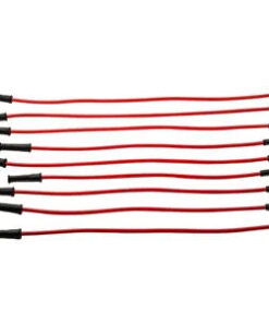 Auto Parts – 9 Pcs 10.5mm Spark Plug Wires for Chevrolet Corvette 1973-1955 90 to Straight