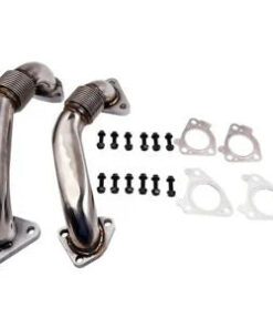 Auto Parts – 2x Up Pipe Up-pipe for GMC for GMC for Chevy 2500 3500 6.6L Duramax LLY 2001-16