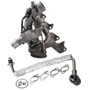 Auto Parts – Turbocharger Turbo + Oil Feed Line for Buick Encore / Chevrolet Cruze Limited