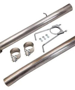Auto Parts – Diesel Truck Straight Tube Pipes 4 inch for Dodge Ram 6.7L Cummins 2013-2017 15