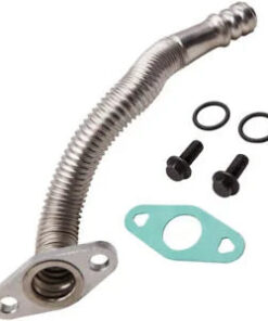 Auto Parts – Turbo Oil Return Drain Line Tube Fits for Dodge Cummins 5.9L Diesel 5135786AB