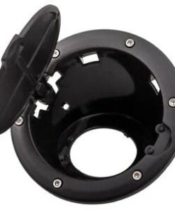 Auto Parts – Gas Cap Locking Fuel Filler Door Protector for Jeep Wrangler JK 2007-17