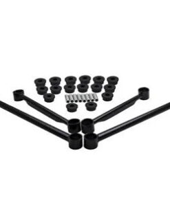 Auto Parts – Rear Trailing Control Arms 2 Upper + 2 Lower Bundle Bundle for Buick Rainier 2004-2007