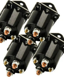 Auto Parts – 4X 12V Solenoid for Club Auto DS 1984-Up/Preced,ent Gas Golf Cart 1013609