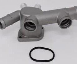Auto Parts – VW 2.0L New Beetle Cast Alum. Coolant Flange W/ 2x Temp Sensors 06A121132C 98-05
