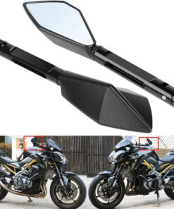 Auto Parts – Motorcycle side mirror for Chopper ruiser Black