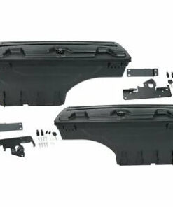 Auto Parts – Pair Truck Bed Storage Box Toolbox ABS Back Left+Right for 05-20 Toyota Tacoma