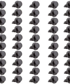 Auto Parts – Nylon Black fender bumper fastener Auto clips- 50Piece