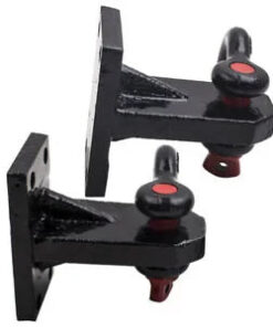 Auto Parts – 2PCS Forward Tow Hooks Fit Dodge Ram 2500/3500 2010-2017 Custom Heavy Duty