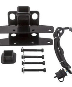 Auto Parts – 2″ inch Towing Black Back Trailer Receiver Hitch fit Jeep Wrangler JK 07-18