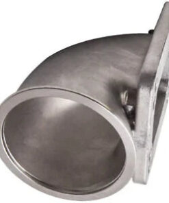 Auto Parts – 3″ for T3 T4 Turbo Charger T-304 Stainless Vband 90 Degree Elbow Adapter Flange