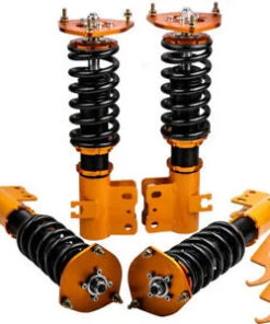 Auto Parts – New Coilovers Bundle for Subaru Forester 1998-2002 Adj. Height Coil Springs & Strut