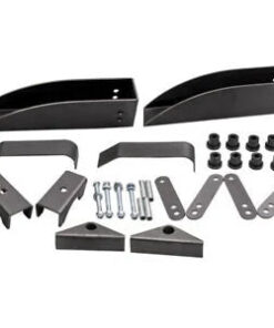 Auto Parts – Quality Rear Leaf Spring Relocation Pocket Bundle for Chevrolet Belair 150 1955-57