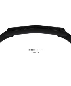 Auto Parts – Forward Bumper Lip – 3PCS PP Glossy Black