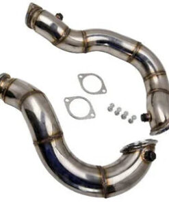 Auto Parts – 3″ 2x Downpipes Exhaust Pipe for BMW N54 135i / 335i Twin Turbo 3.0L 2007-2010