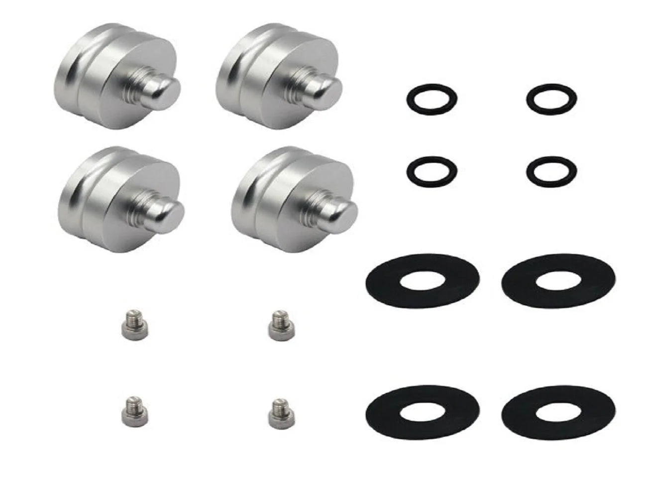 Auto Parts – 4 x Auto Jack Lifting Pads Adapter Service Tool for Tesla Model Billet Metal Aluminum