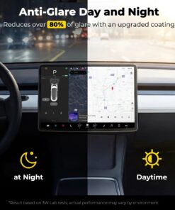 Alternative view of Auto Parts – Tempered Glass Screen Protector (15.4 inch) for Tesla Model 3 Highland 2024-2026/ Y Juniper 2025 Auto Add-ons