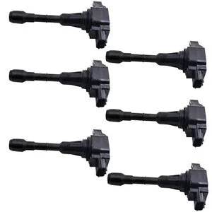 Auto Parts – UF550 Bundle of 6 Ignition Coil for Infiniti Nissan V6 V8 3.5L 5.0L 6 Cyl 2007-2012