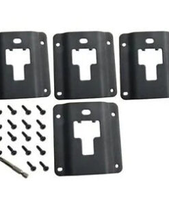 Auto Parts – Black Bed Cleats Tie Down Interface Plates for Ford F150 FL3Z-9928408-A,B