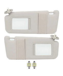 Auto Parts – Sun Visor Gray Left & Right sides with Sunroof for Toyota (74320-0T022-B1,74310-0T022-B1)- 2 PCS