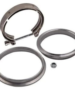 Auto Parts – 4″ Turbo / Intercooler Exhaust Downpipe Pipe V-Band Clamp/Clamps +Weld-on Flange