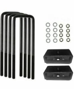 Auto Parts – Fit Chevy Silverado GMC Sierra 1999-2020 1500 2WD 4WD 2″ Rear Lift Leveling Bundle