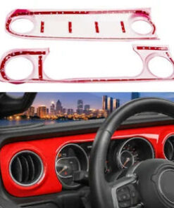Auto Parts – Center Console Dashboard Protector for Jeep Wrangler JL 2018-19 for Gladiator 2020