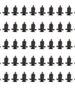 Auto Parts – Nylon Black fender bumper fastener Auto clips(91505-S9A-003)- 50Piece