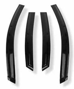 Auto Parts – JDM Wavy Style Smoked Window Visor Vent Shade for 2013-2019 Nissan Sentra Sedan