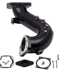 Auto Parts – Duramax Diesel LML Intake Bridge Resonator (Black) for GMC Chevy 6.6L 11 12-15