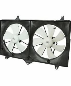 Auto Parts – TO3115122 AC Dual Radiator Cooling Fan for 02-06 Toyota Camry 02-08 Solara 2.4L