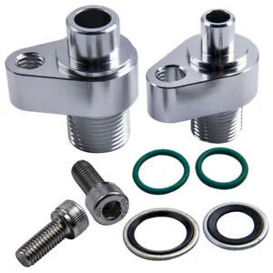Auto Parts – A/C Compressor Adapter Fittings Bundle for Denso 10S17F & 10S20F for LS Engine Swap
