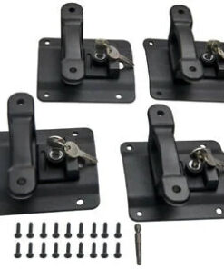 Auto Parts – Anti-thief Bed Cleats Tie Down Anchors & Interface Plates Locking Bundle for F150