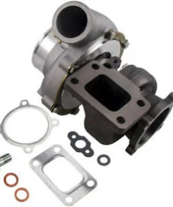 Auto Parts – GT3582 Universal Turbo T3 Flange 4-Bolt Anti-Surge Turbocharger Turbine Trim 84