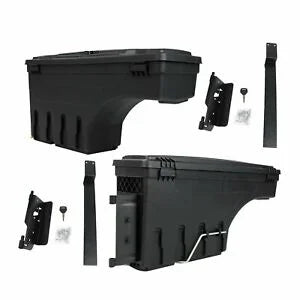 Auto Parts – Left&Right Pair Lockable Storage Truck Bed Service Tool Box for Dodge Ram 1500 2500 3500