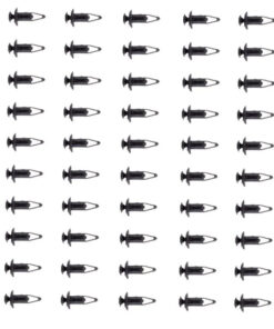 Auto Parts – Nylon Black fender bumper fastener Auto clips(N803946S)- 50Piece