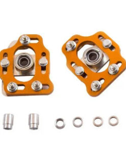 Auto Parts – Pair Forward Caster Camber Plates for Ford Mustang GT LX Convertible / H 1985-1989
