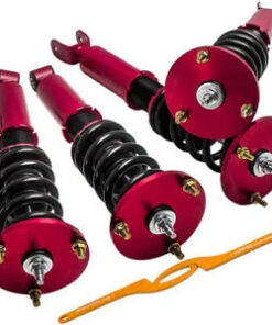 Auto Parts – 4pcs Coilovers Shock Kits for Lexus sc300 sc400 1993 -1998 Adjustable Damper Red