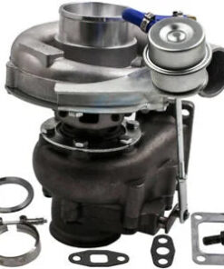 Auto Parts – T3/T4 T04E V-BAND Turbocharger Turbo .63 A/R with Internal Wastegate Universal