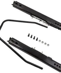 Auto Parts – 1PC Universal Racing Dual Seat Slider Locking Seat Base Brackets Buckets Bundle