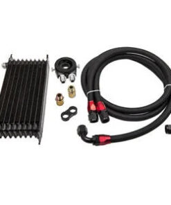 Auto Parts – 10 ROW AN10 Thermostat Adaptor Engine Oil Cooler+Filter Adapter Bundle+ 2 Oil Lines
