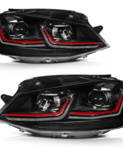 Auto Parts – Headlight Assembly (5GM941005C) for VOLKSWAGEN Golf- 1 Pair
