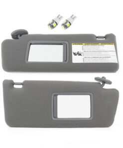 Auto Parts – Left & Right Sun Visor Gray without Sunroof for Toyota (74320-04161-B1)- 2 PCS