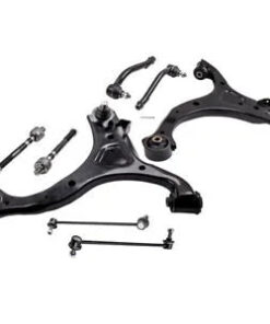 Auto Parts – 8 Pcs Forward Lower Control Arms & Tie Rods for Hyundai Santa Fe 2007-2012 K621685