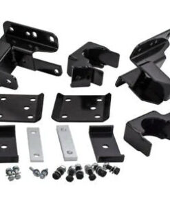 Auto Parts – Rear Axle Lowering for Chevrolet LT Standard Pickup 2D 2009-18 Drop Bundle 5”-6”