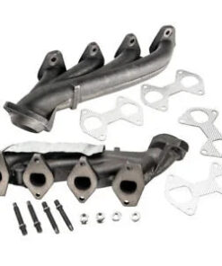 Auto Parts – Pair Exhaust Manifolds Headers Driver & Passenger Side for Ford F150 Truck 5.4L