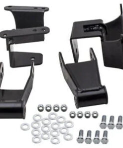 Auto Parts – Rear 4″ Lowering Drop Bundle Drop Hangers fit GMC C10 1973-85 86 87