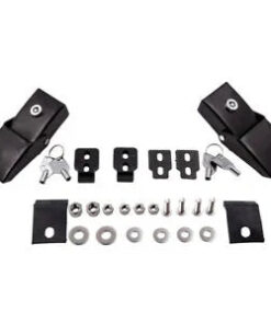 Auto Parts – Steel Hood Lock Locking Hood Catch Bundle for Jeep Wrangler JK 2007 – 2018 JL